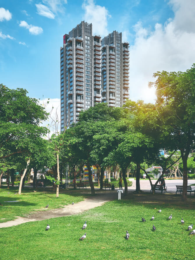 One Park Taipei 元利信義聯勤：在大安森林公園之上，收藏普立茲克大師的傳世光盒